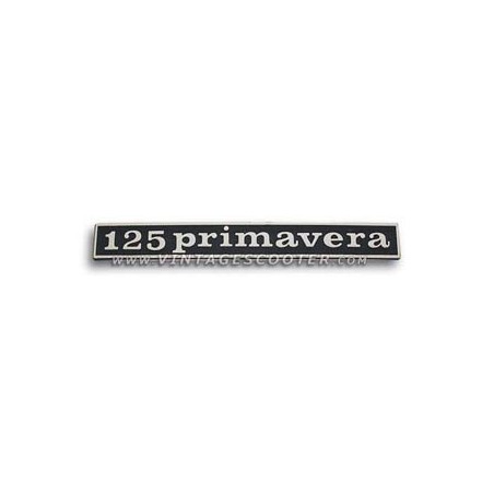 Emblême arrière  Vespa 125 Primavera